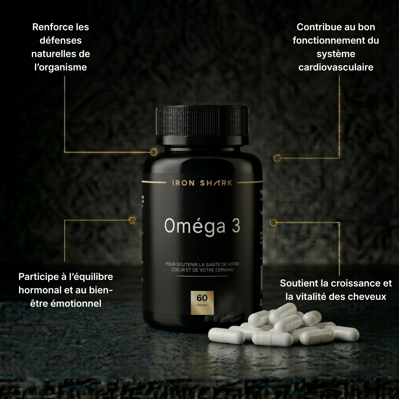 OMÉGA 3 – EPA & DHA de qualité supérieure