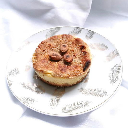 Gâteau basque version healthy avec la crème de riz ironshark Nutrition