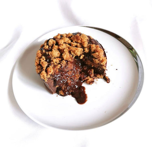 Brookie gourmand à la crème de riz