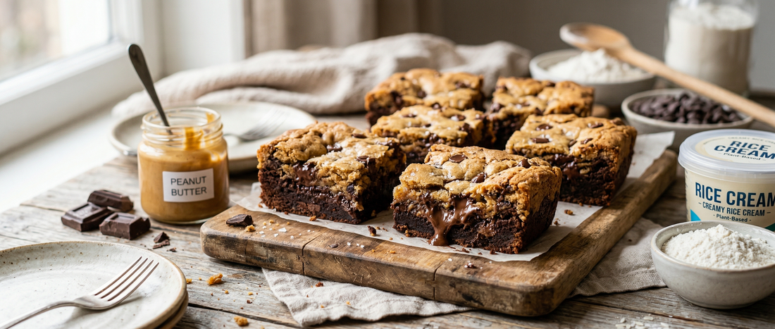 RECETTE - Brookie gourmand à la crème de riz