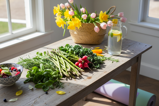 Alimentation saine et bien-être : un guide pour le printemps