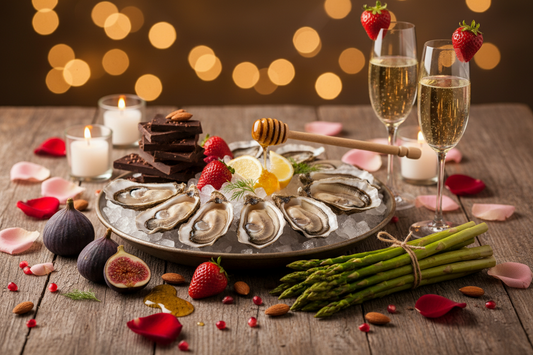 Aliments aphrodisiaques pour une Saint-Valentin énergique