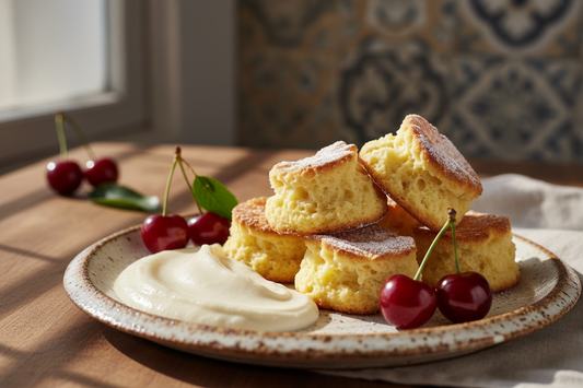 RECETTE - Biscuits de Savoie aux cerises et à la crème de riz