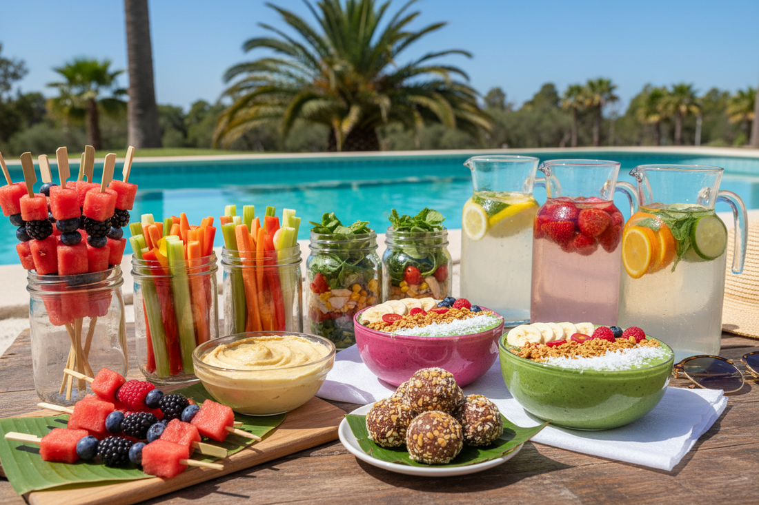 Des collations saines pour les vacances d'été