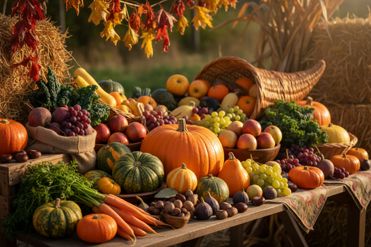 Les fruits et légumes d'automne
