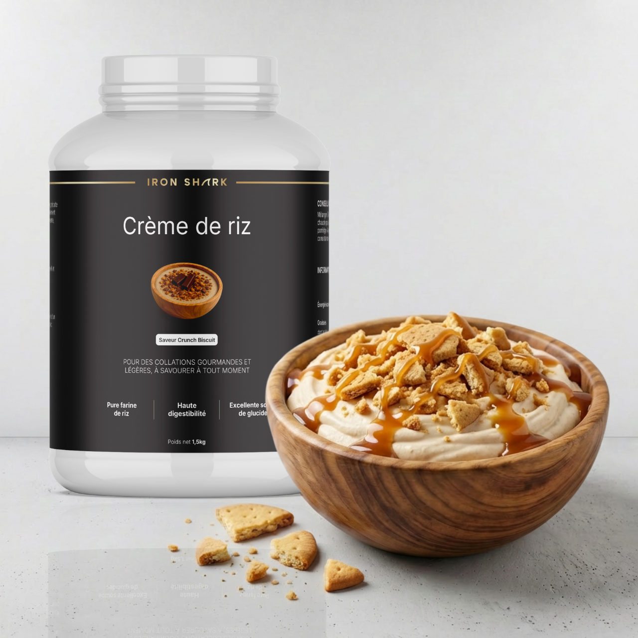 SHARK RICE CREAM - La crème de riz nouvelle génération