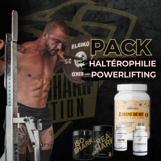 Pack haltérophilie / powerlifting