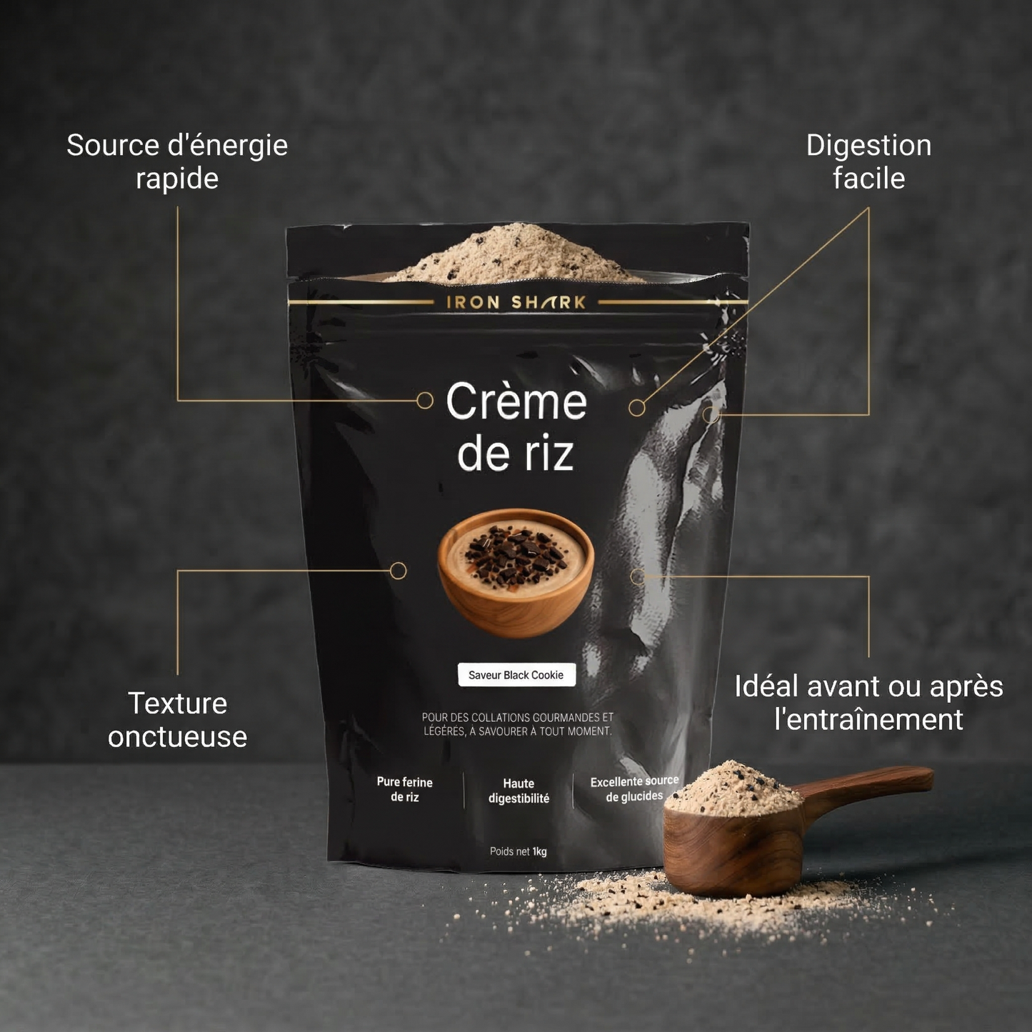 SHARK RICE CREAM - La crème de riz nouvelle génération