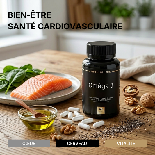 OMÉGA 3 – EPA & DHA de qualité supérieure