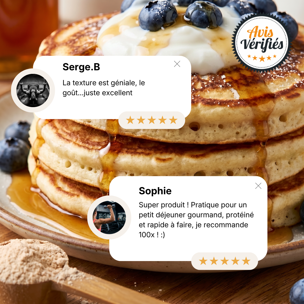 SHARK PANCAKE – Le pancake protéiné sans compromis