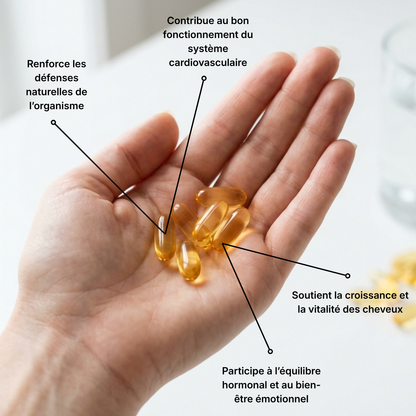 OMÉGA 3 – EPA & DHA de qualité supérieure